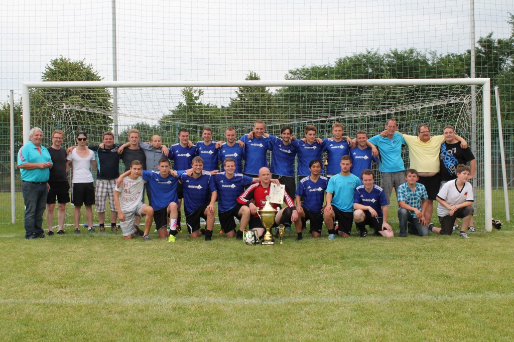 die Siegermannschaft, FSG Runkel - Runkeler Stadtmeister 2014